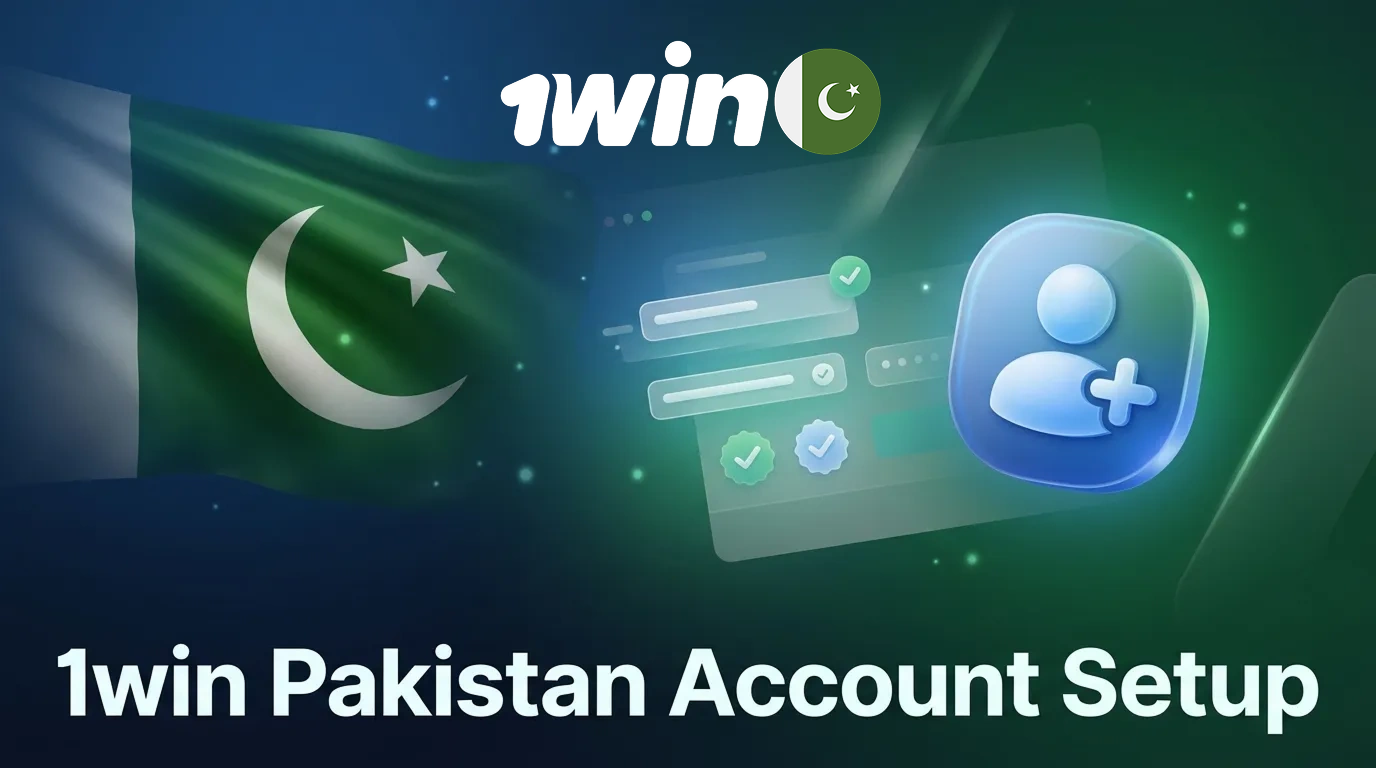 Guide on 1win account registration for players from Pakistan