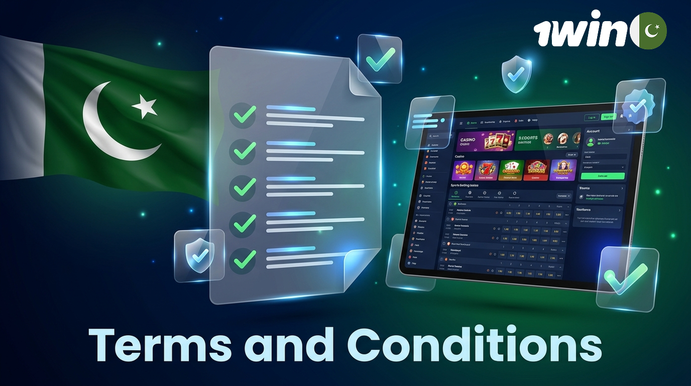 1win terms and conditions implemented in Pakistan